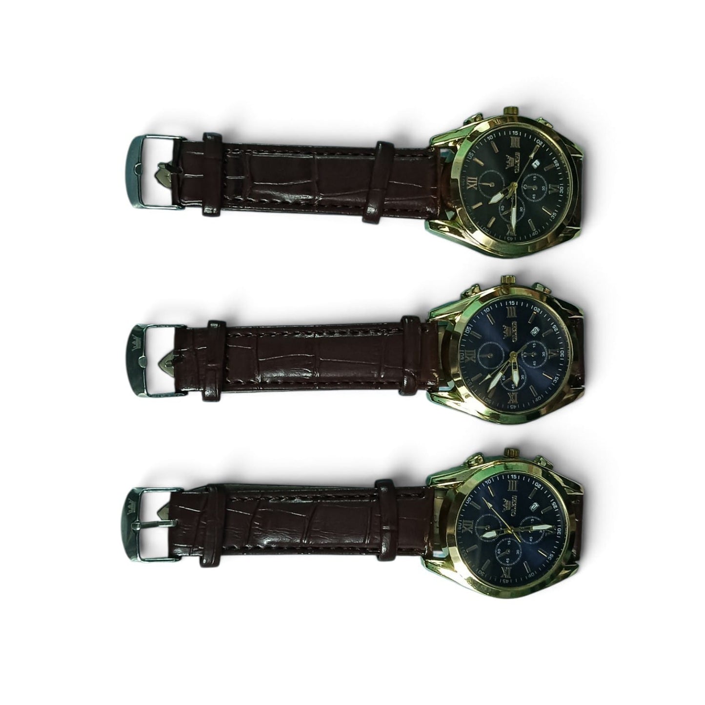 Premium Leather Strap Men's Analog Watch